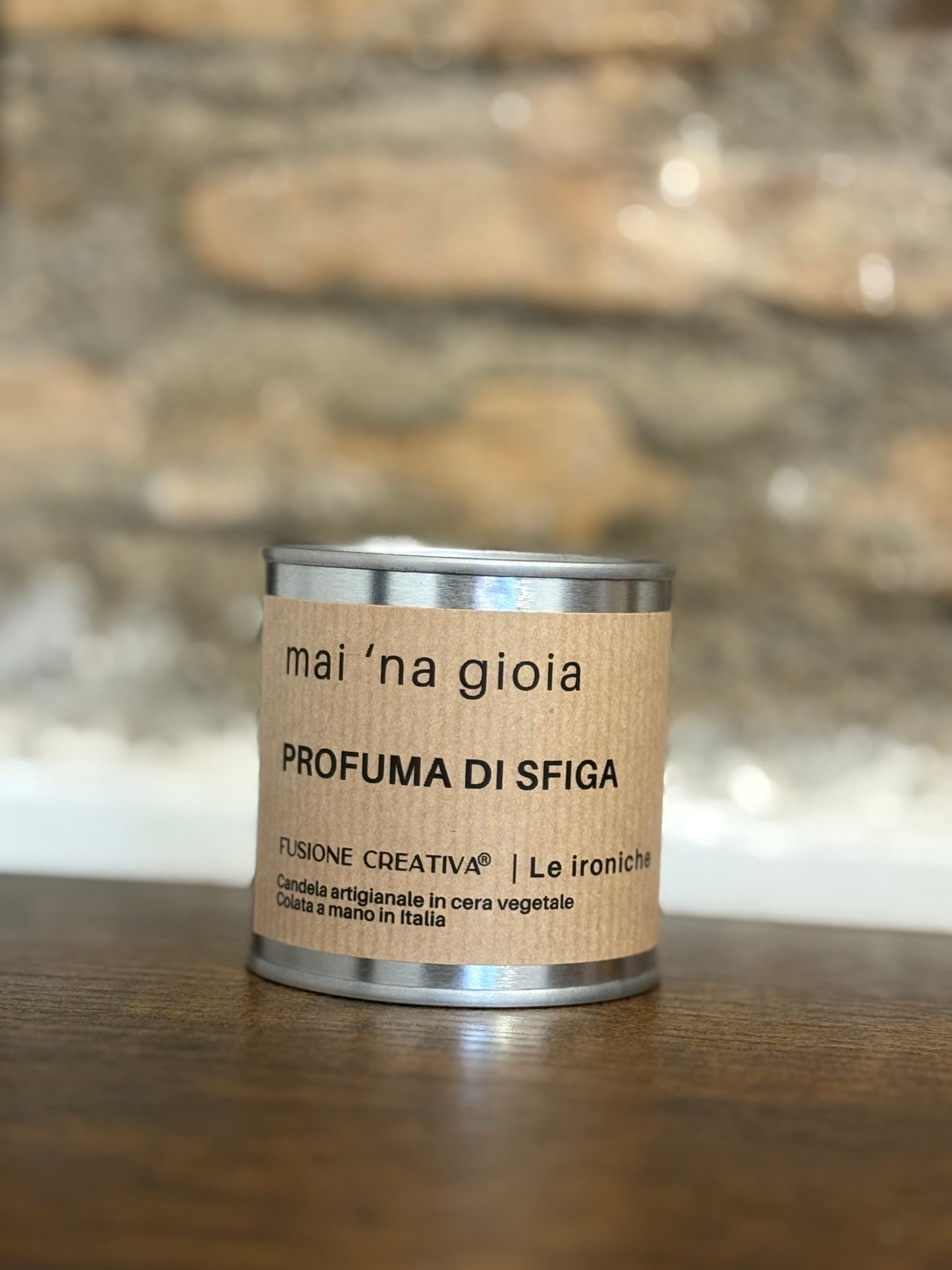 MAI 'NA GIOIA candela ironica artigianale