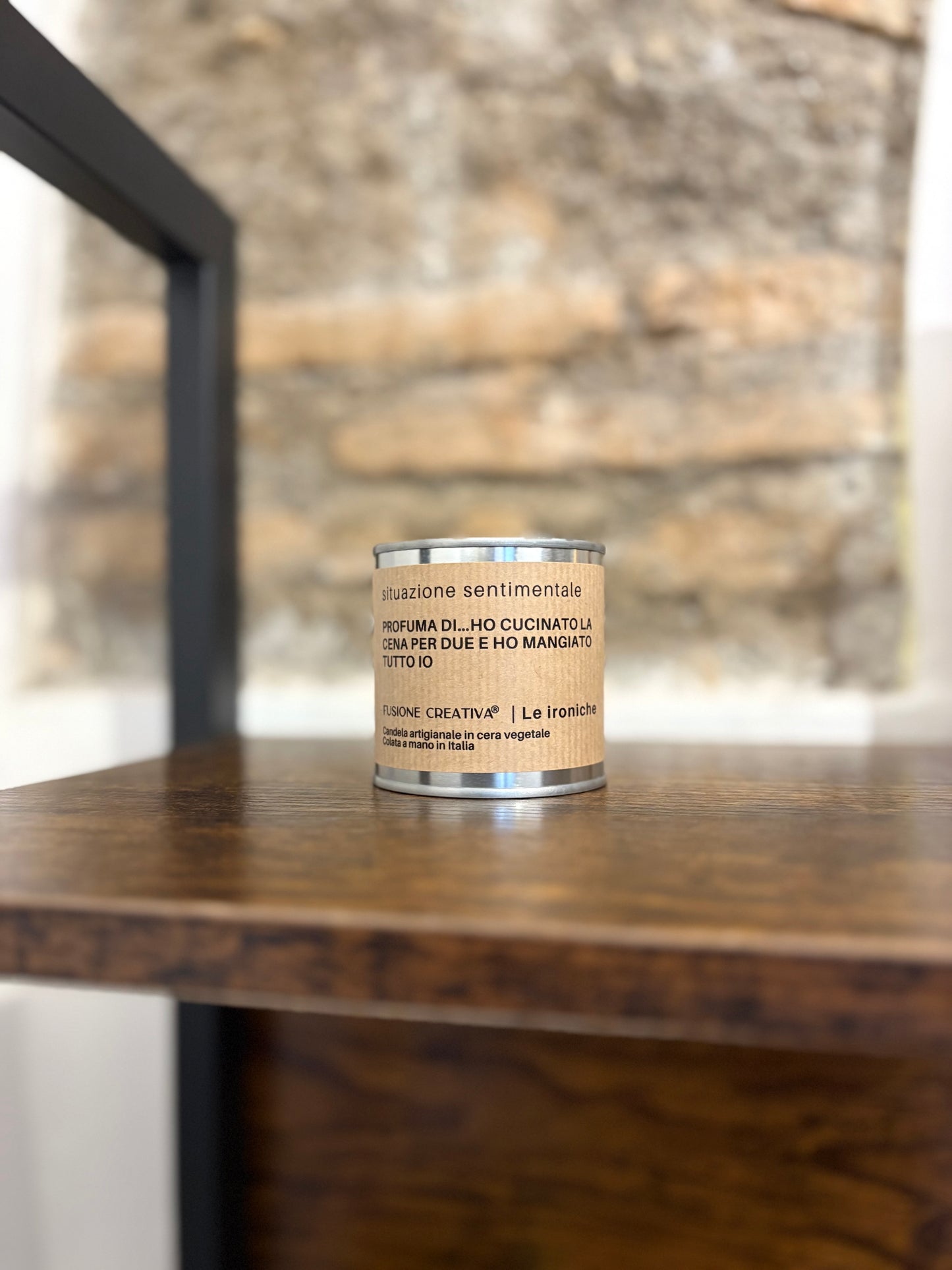 SITUAZIONE SENTIMENTALE candela ironica artigianale