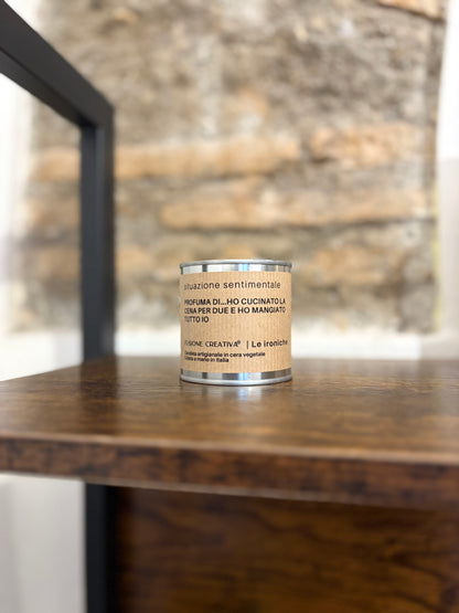 SITUAZIONE SENTIMENTALE candela ironica artigianale