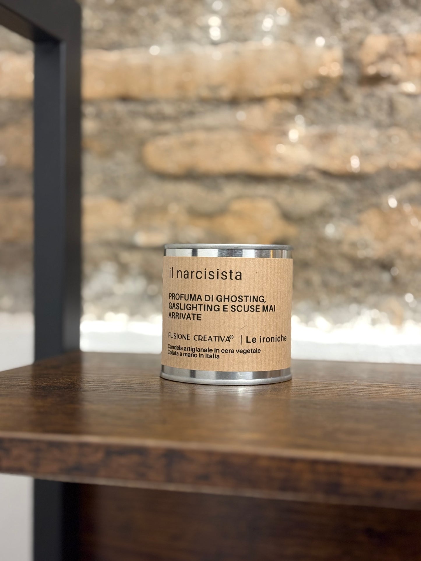 IL NARCISISTA/ LA NARCISISTA candela ironica artigianale