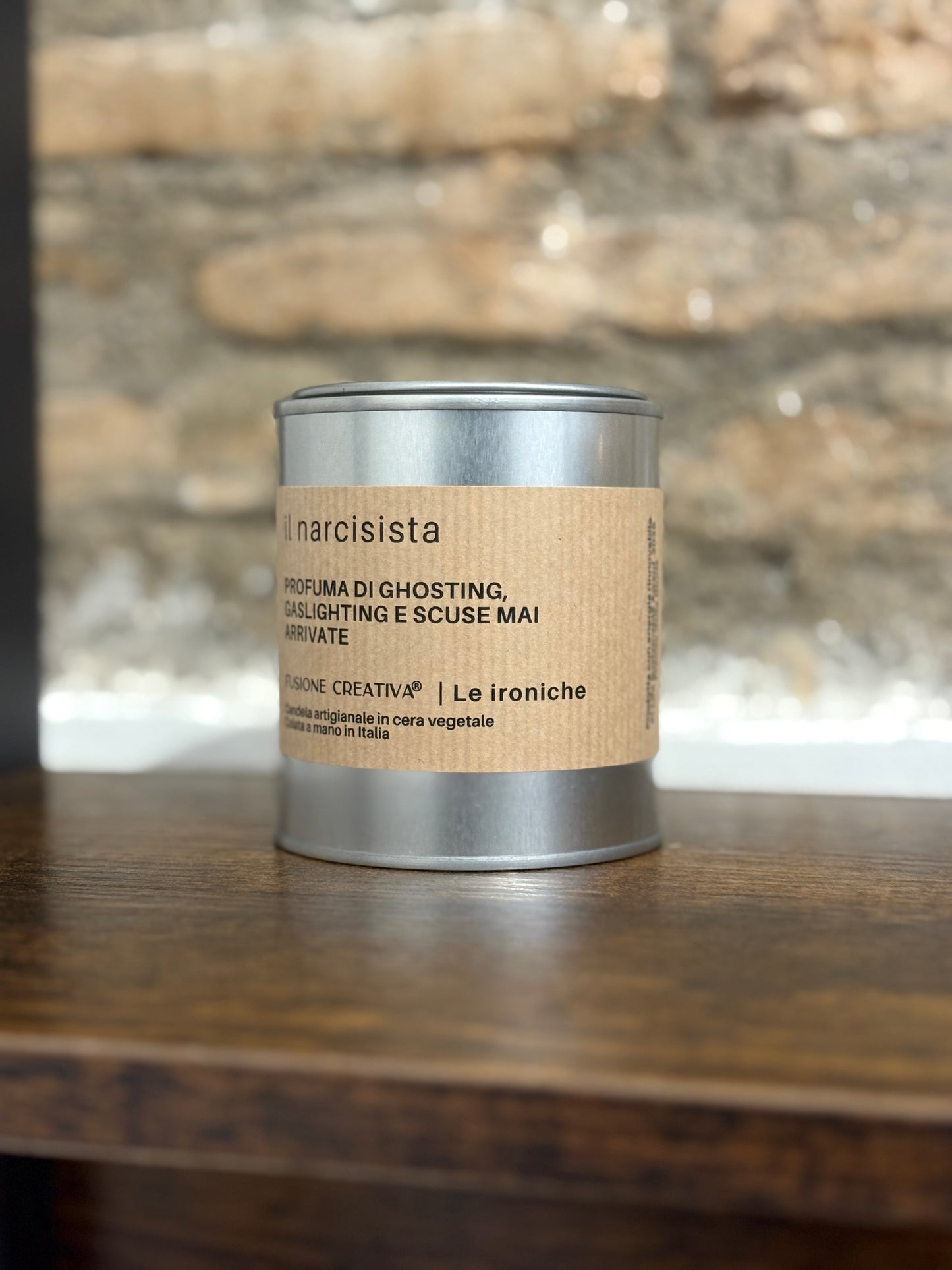 IL NARCISISTA/ LA NARCISISTA candela ironica artigianale