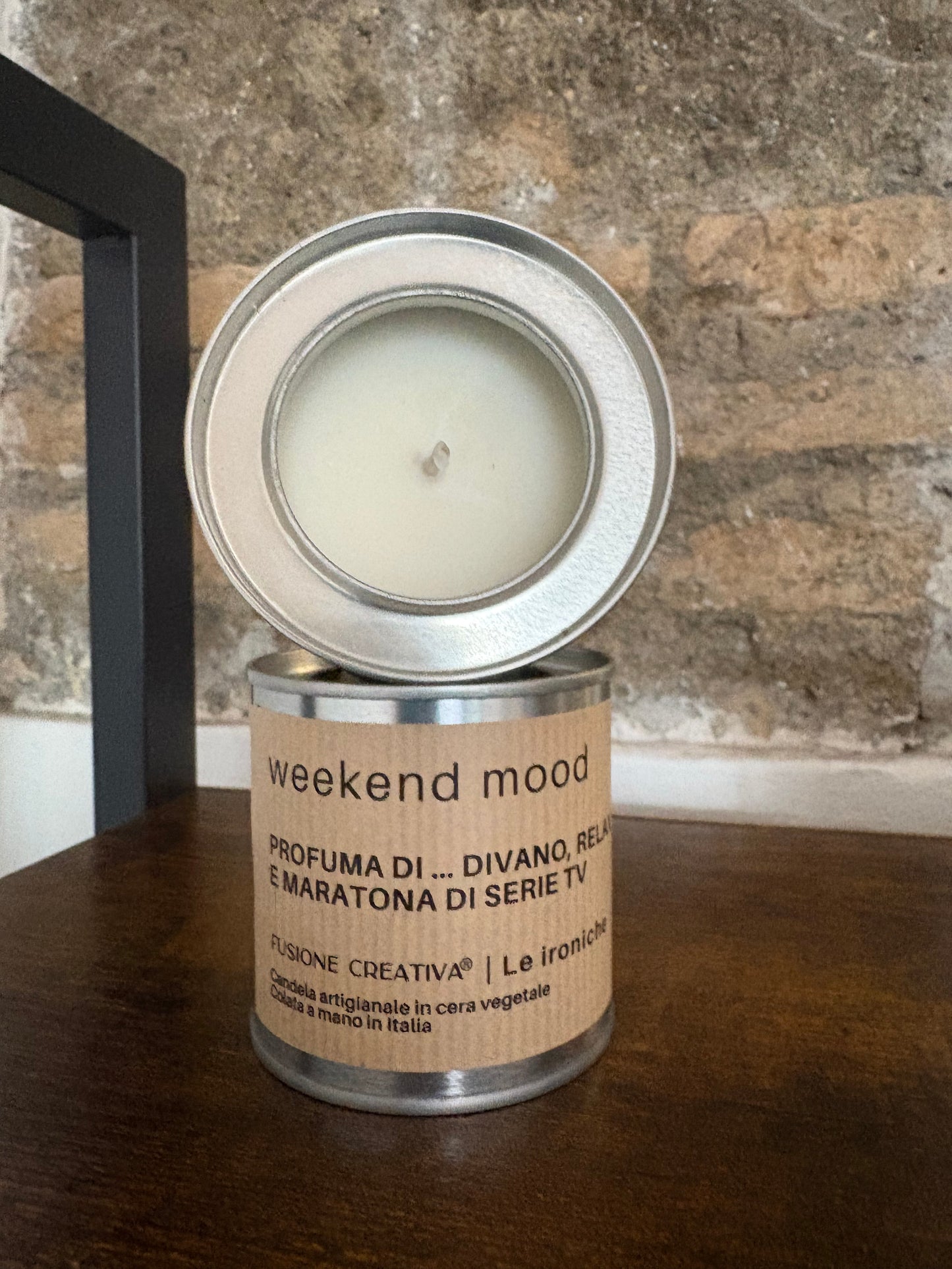 WEEKEND MOOD candela ironica artigianale