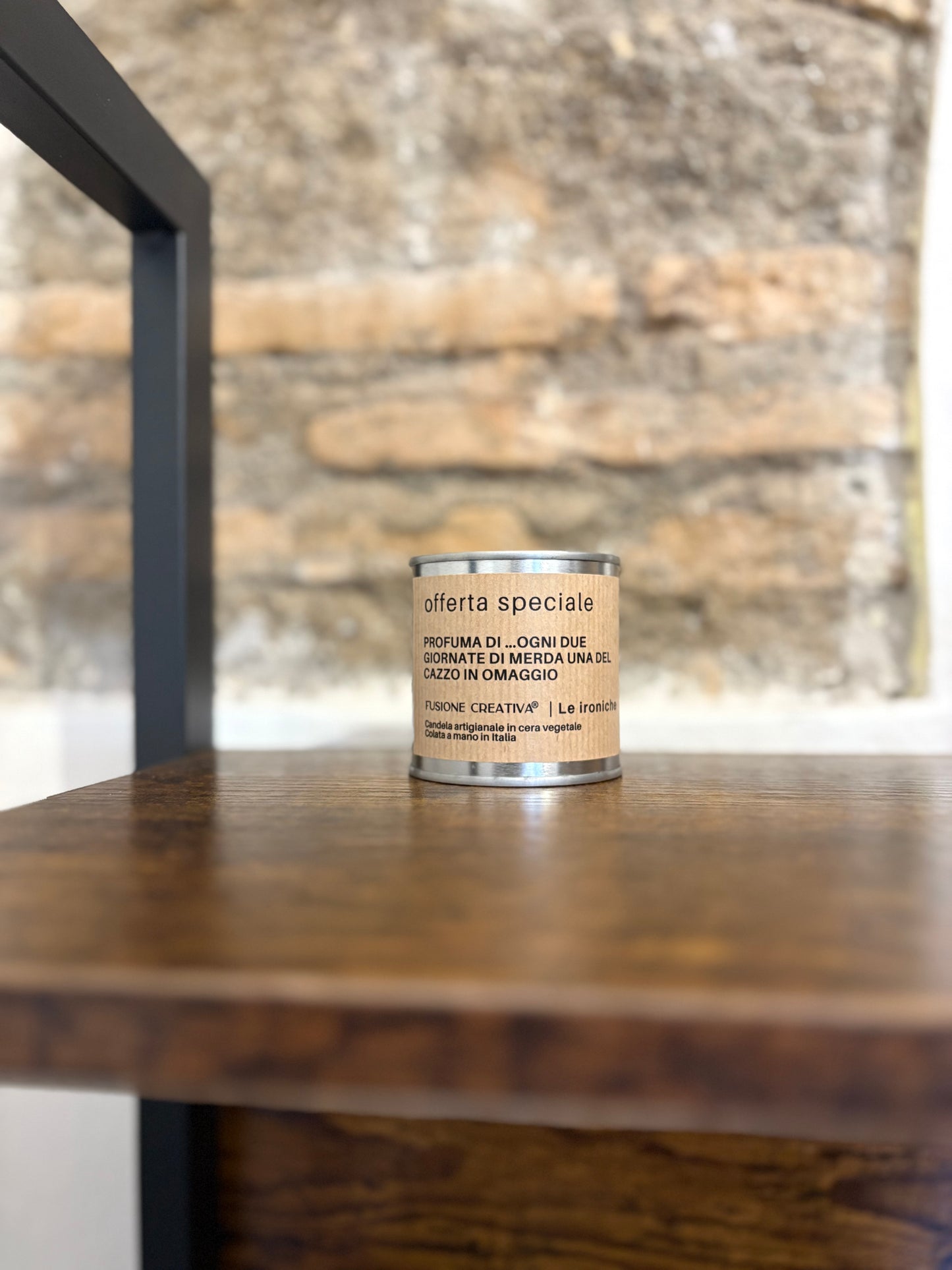 OFFERTA SPECIALE candela ironica artigianale