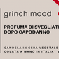 GRINCH MOOD candela  ironica piccola natalizia in cera vegetale