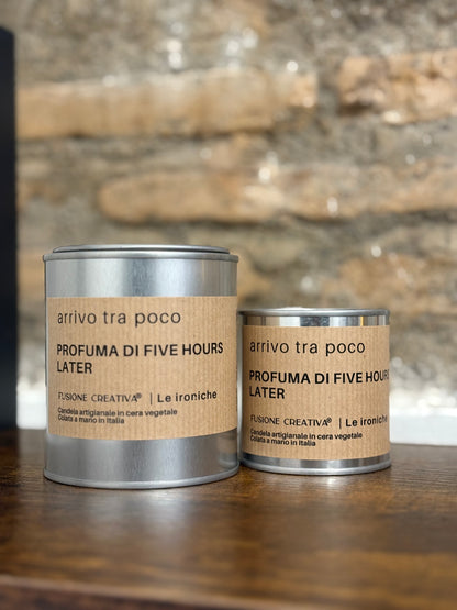 ARRIV0 TRA POCO candela ironica artigianale