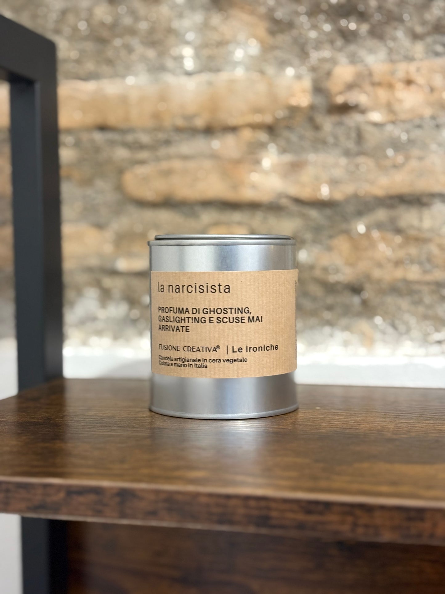 IL NARCISISTA/ LA NARCISISTA candela ironica artigianale