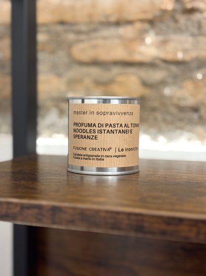 MASTER IN SOPRAVVIVENZA candela ironica artigianale