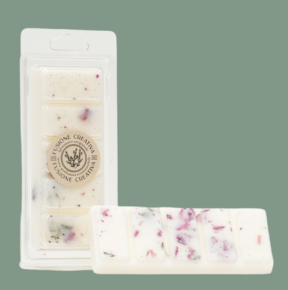 Barretta Profumata Artigianale in Cera Vegetale – 45 g