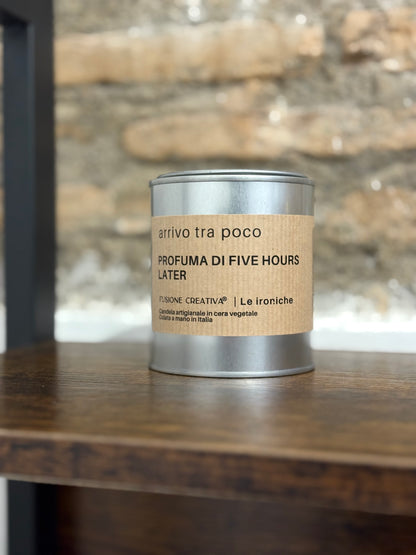 ARRIV0 TRA POCO candela ironica artigianale