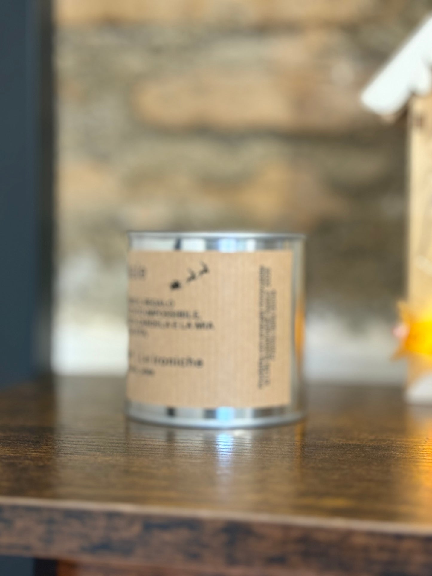 BUON NATALE  Candela ironica artigianale natalizia