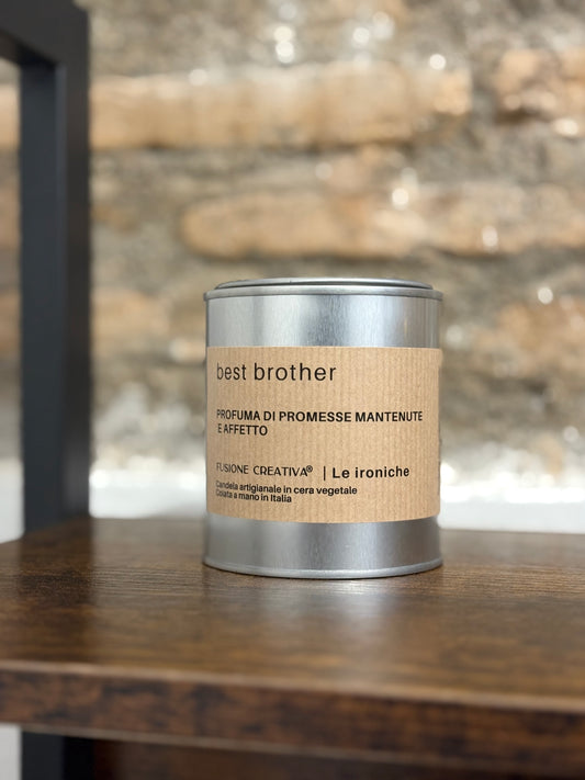 BEST BROTHER candela ironica artigianale