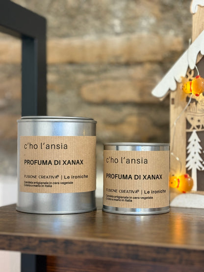 C’HO L’ANSIA candela ironica artigianale