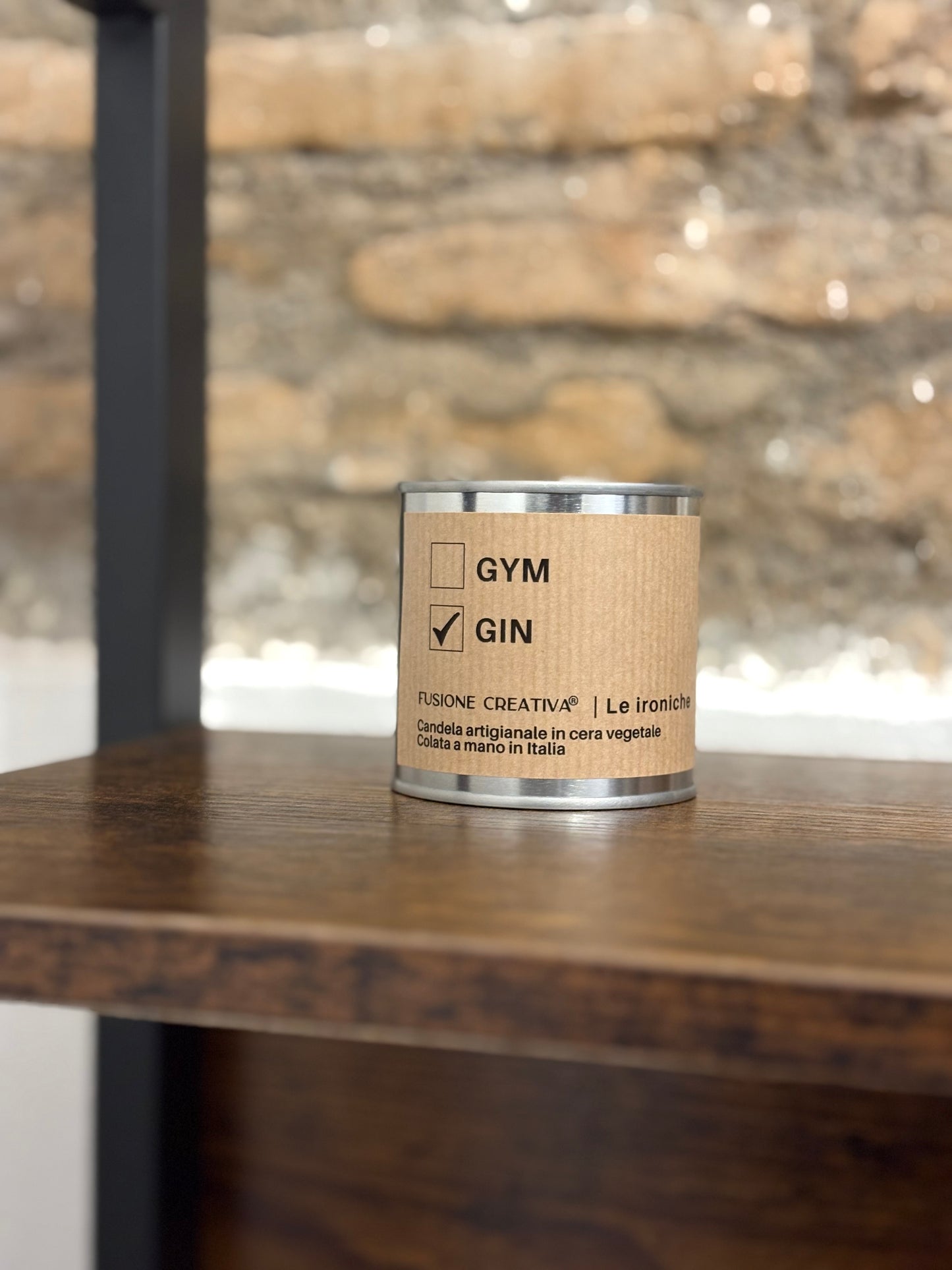 GYM / GIN candela ironica artigianale