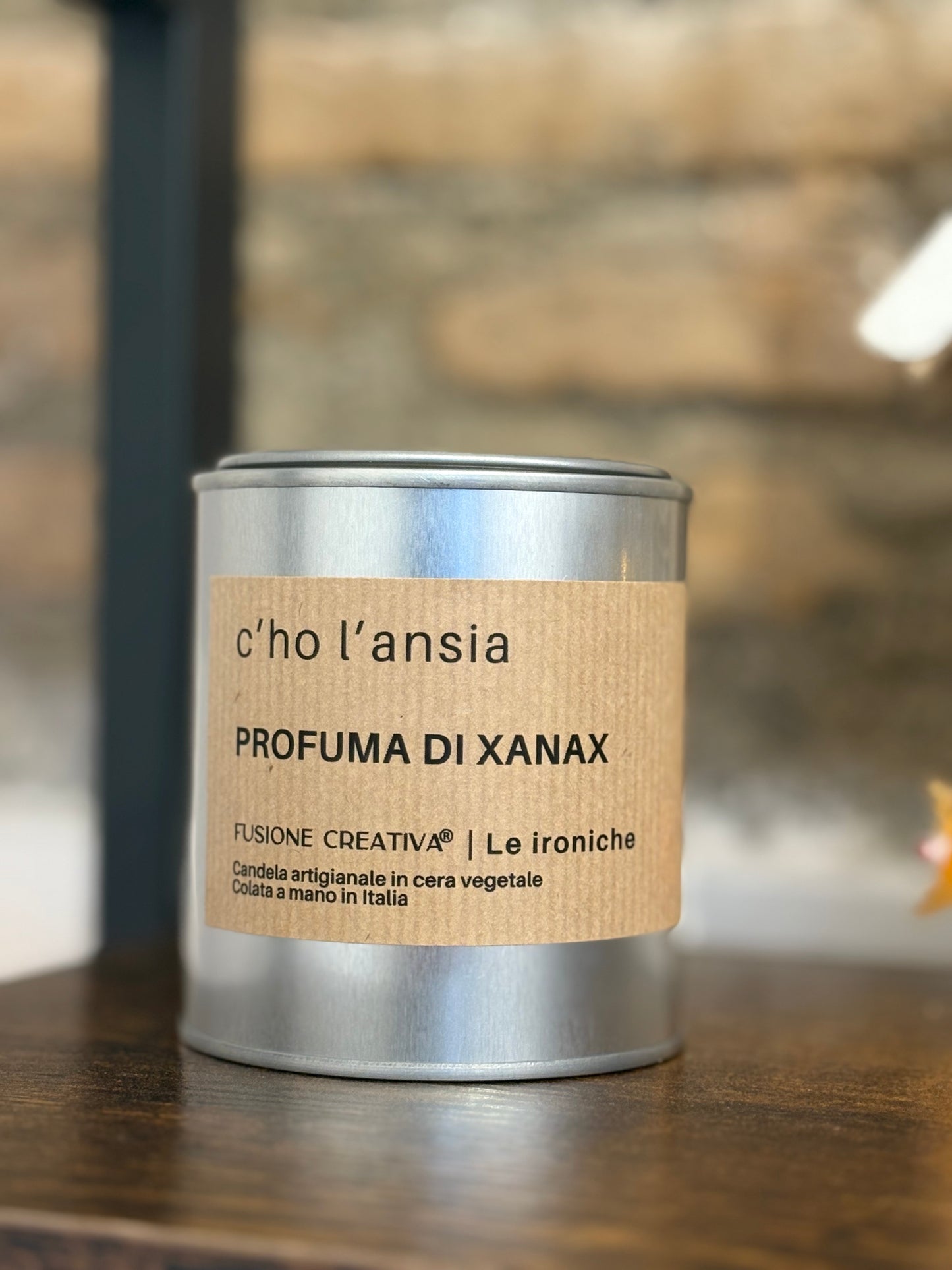 C’HO L’ANSIA candela ironica artigianale