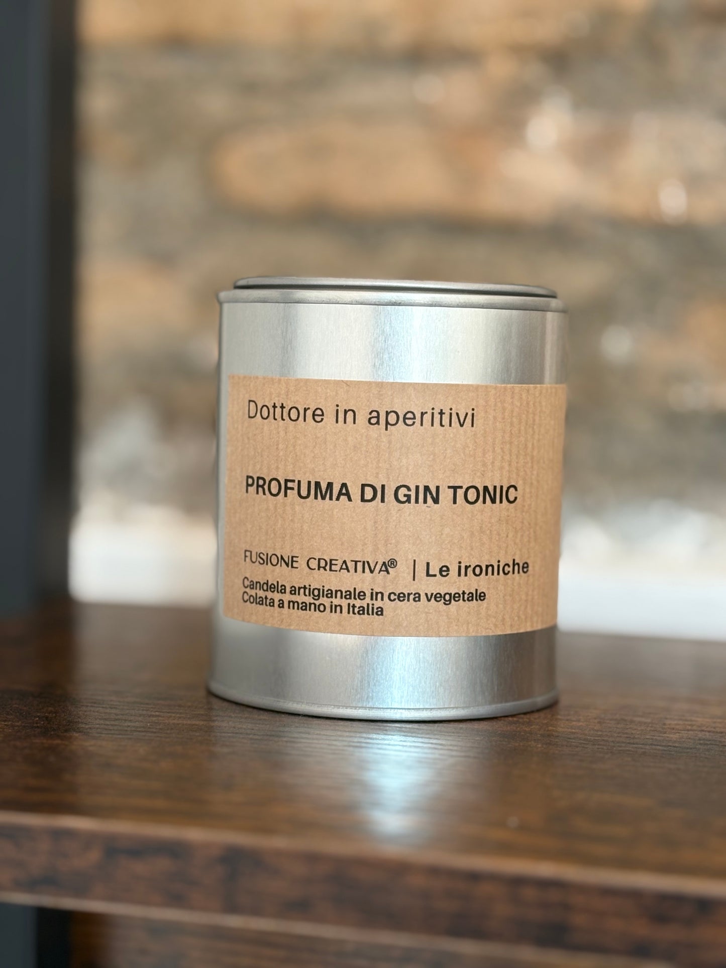 DOTTORESSA / DOTTORE IN APERITIVI candela ironica artigianale