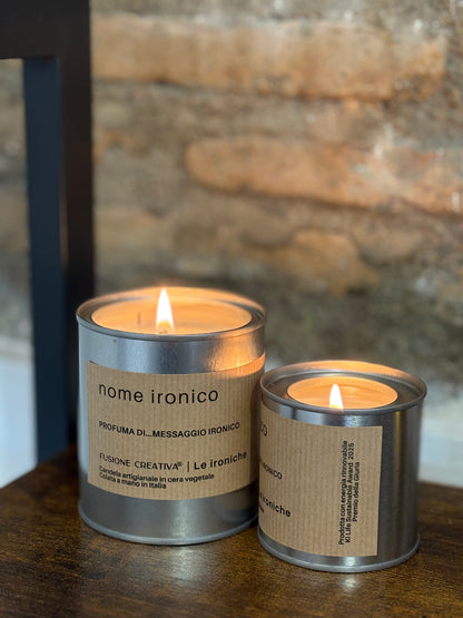 ARRIV0 TRA POCO candela ironica artigianale