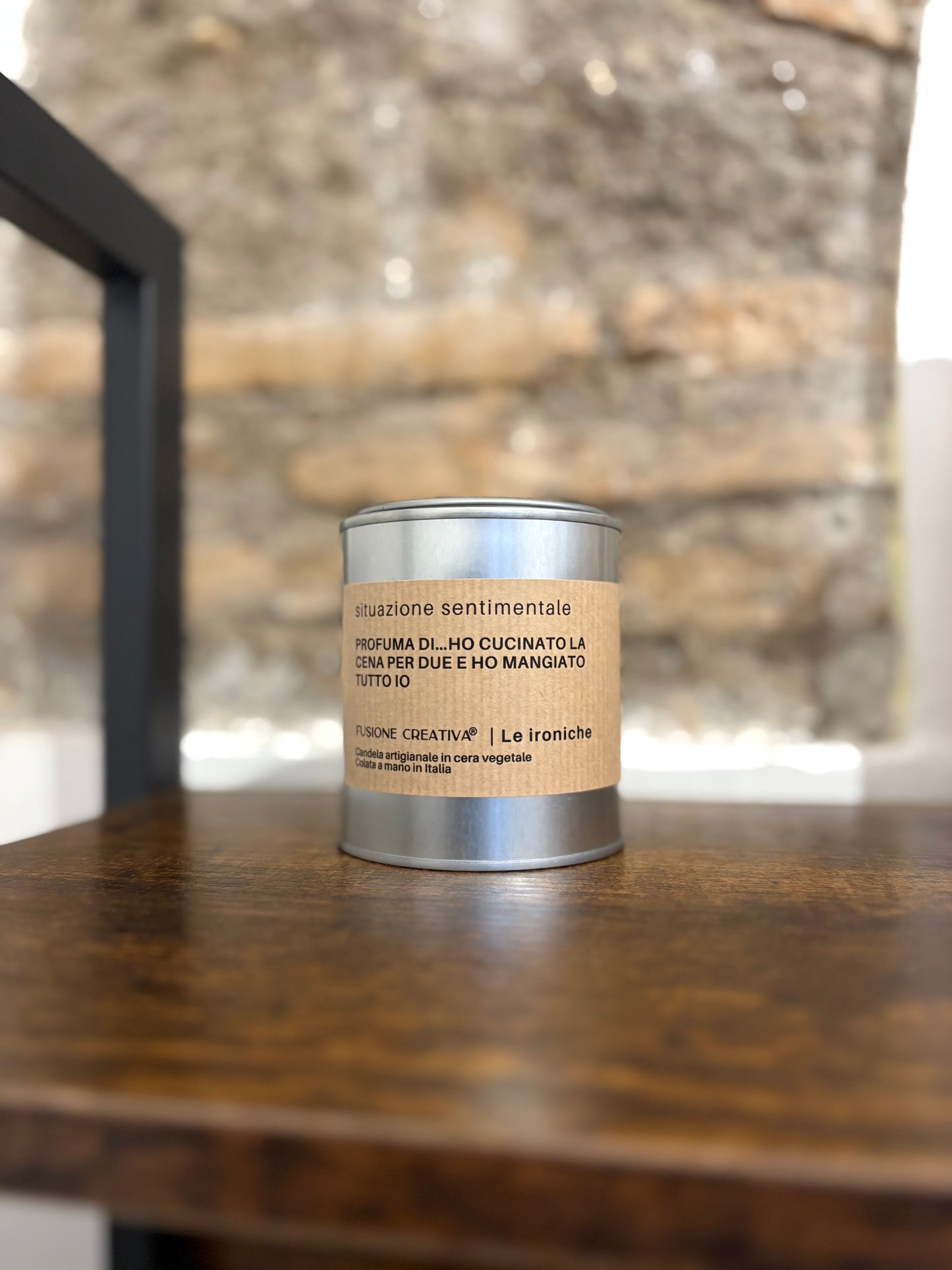 SITUAZIONE SENTIMENTALE candela ironica artigianale