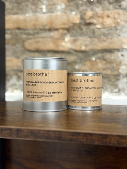 BEST BROTHER candela ironica artigianale