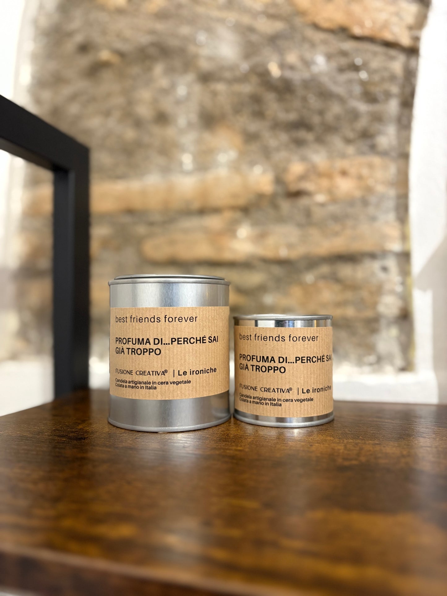 BEST FRIENDS FOREVER candela ironica artigianale