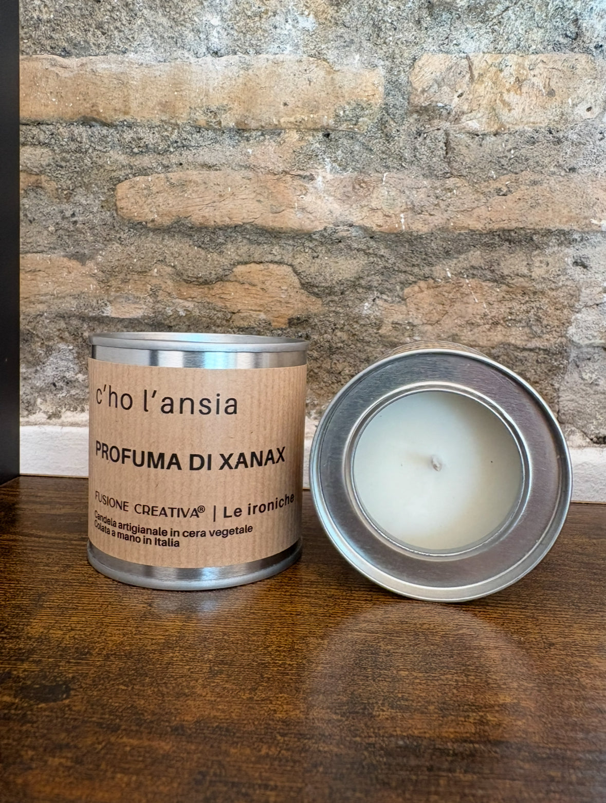 C’HO L’ANSIA candela ironica artigianale